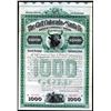 Image 1 : Gulf, Colorado & Santa Fe Railway Company of Texas, 1885 Specimen 6% Gold Coupon Bond.