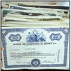 Image 2 : Large Box Lot of Stocks and Bonds.