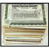 Image 1 : Large Lot of Railroad Certificates.