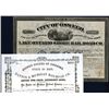 Image 1 : Railroad Bond and Share Certificates, ca.1854 to 1889.
