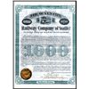 Image 1 : Queen City Railway Co. of Seattle, Issued Bond.