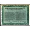 Image 1 : Compania Azucarera Salamanca, 1923 Specimen Voting Trust Certificate.