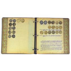 Edgar Adams Notebook on Massachusetts Coins