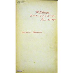 W.W. Hays's Plated Parmelee Sale