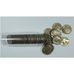 1913 TYPE 1 NO DATE BUFFALO NICKEL ROLL