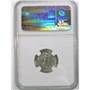 Image 2 : 1847 HALF DIME NGC MS65 GEM SUPER COLORS!