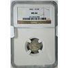 Image 1 : 1862 HALF DIME NGC MS66 SUPER GEM VERY RARE!