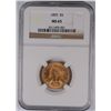 Image 1 : 1895 $5 LIBERTY GOLD NGC MS65 GEM VERY RARE!