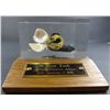 Image 1 : SSNY SHIPWRECK COINS AND ARTIFACTS IN SOLID LUCITE DISPLAY W/COA & STAND