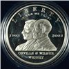 Image 1 : 2003 FIRST FLIGHT PROOF SILVER DOLLAR COMMEMORATIVE