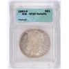 Image 1 : 1893 S MORGAN DOLLAR ICG VF 20 MINOR LIGHT CLEANING, LOOKS ORIGINAL