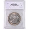 Image 1 : 1900 LAFAYETTE DOLLAR, SEGS MS-62 ( lite cleaned reverse )