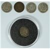 Image 2 : (5) 1853 SEATED HALF DIMES