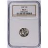 Image 1 : 1944 MERCURY DIME NGC MS-66