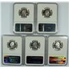 Image 2 : SET OF 2001 SILVER PROOF STATEHOOD QUARTERS NGC PF-69 ULTRA CAMEO
