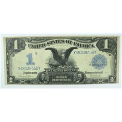 1899 $1.00 SILVER CERTIFICATE, "BLACK EAGLE"  VF+