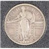 Image 1 : 1917 TYPE-1 STANDING LIBERTY QUARTER,  VF  NICE!