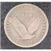 Image 2 : 1917 TYPE-1 STANDING LIBERTY QUARTER,  VF  NICE!