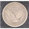 Image 2 : 1917 TYPE-1 STANDING LIBERTY QUARTER,  VF  NICE!