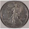 Image 1 : 1918 WALKING LIBERTY HALF DOLLAR VF/XF CLEANED