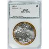 Image 1 : 1999 AMERICAN SILVER EAGLE PCI MS-67