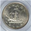 Image 2 : 1949 CANADA DOLLAR PCGS MS-64