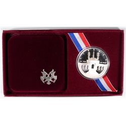 1984 OLYMPIC PROOF SILVER DOLLAR COMMEMORATIVE