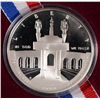 Image 2 : 1984 OLYMPIC PROOF SILVER DOLLAR COMMEMORATIVE