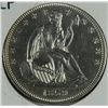Image 1 : 1859 SEATED HALF DOLLAR MS-64