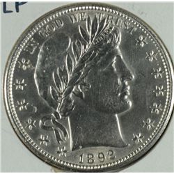 1892 BARBER HALF DOLLAR MS-64