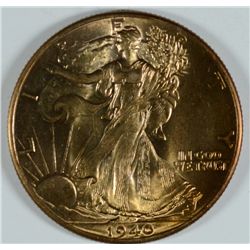 1940 WALKING LIBERTY HALF DOLLAR MS-64 (NICE TONING)