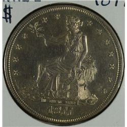 1877-S TRADE DOLLAR AU-58