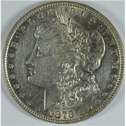 1878 7TF MORGAN DOLLAR AU