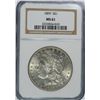 Image 1 : 1899 MORGAN DOLLAR NGC MS-61