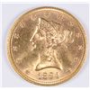 Image 1 : 1894 $10.00 GOLD LIBERTY, MS-63