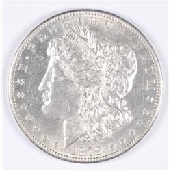 1879-S REVERSE OF 78 MORGAN SILVER DOLLAR, MS-63