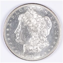 1885-S MORGAN SILVER DOLLAR, CHOICE BU  SEMI-PL