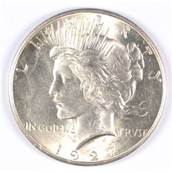 1927-S PEACE DOLLAR, MS-63