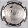 Image 3 : 2014 BASEBALL HALL OF FAME SILVER DOLLAR, NGC PROOF-70 ULTRA CAMEO  BEAUTIFUL!