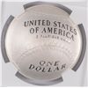 Image 4 : 2014 BASEBALL HALL OF FAME SILVER DOLLAR, NGC PROOF-70 ULTRA CAMEO  BEAUTIFUL!