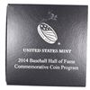 Image 7 : 2014 BASEBALL HALL OF FAME SILVER DOLLAR, NGC PROOF-70 ULTRA CAMEO  BEAUTIFUL!