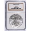 Image 1 : 2004 AMERICAN SILVER EAGLE, NGC MS-69