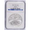 Image 1 : 2007 AMERICAN SILVER EAGLE, NGC MS-69  EARLY RELEASES