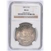 Image 1 : 1885-O MORGAN SILVER DOLLAR, NGC  MS-63 BEAUTIFUL LIGHT TONE COLORS!