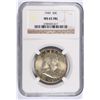 Image 1 : 1949 FRANKLIN HALF DOLLAR, NGC MS-65 FBL