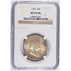 Image 1 : 1955 FRANKLIN HALF DOLLAR, NGC MS-65 FBL  BEAUTIFUL COLORS!