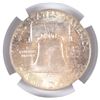 Image 3 : 1955 FRANKLIN HALF DOLLAR, NGC MS-65 FBL  BEAUTIFUL COLORS!