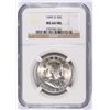 Image 1 : 1949-D FRANKLIN HALF DOLLAR, NGC MS-64  FBL  RARE!!