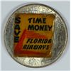 Image 2 : 1923 PEACE DOLLAR (SAVE TIME MONEY FLORDIA AIRWAYS) UNIVERSITY OF MIAMI, FL