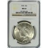 Image 1 : 1925 PEACE DOLLAR NGC MS-63